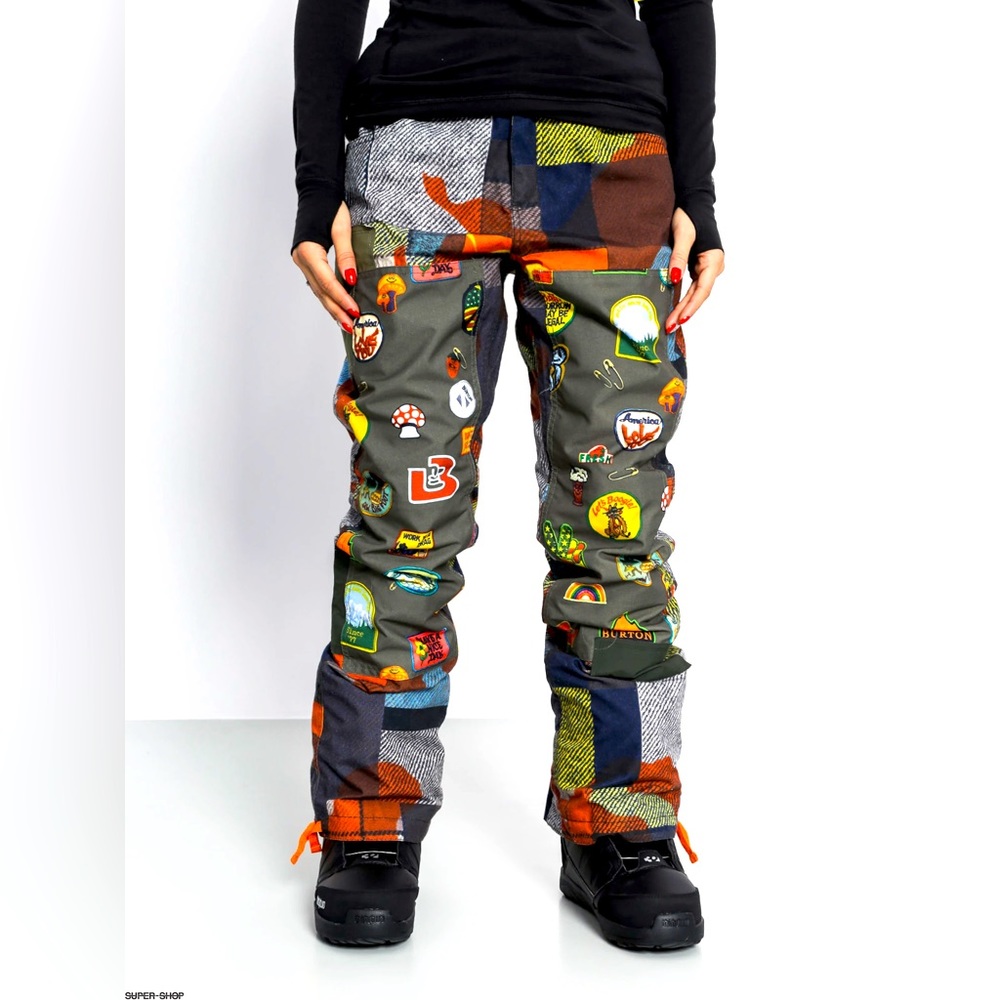 Womens Burton Snowboard pants Lamb Buju Cargo, Size Medium
